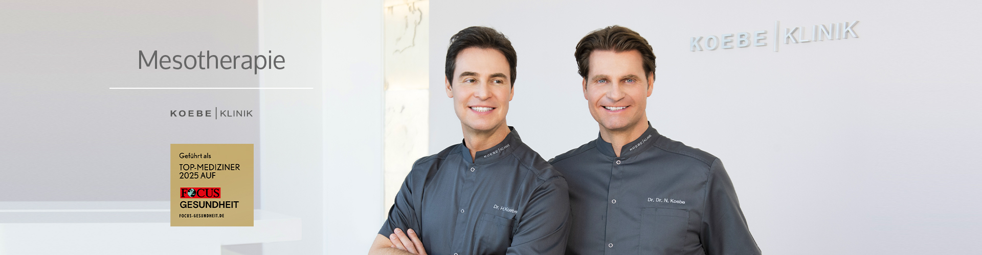Mesotherapie Düsseldorf KOEBE KLINIK 